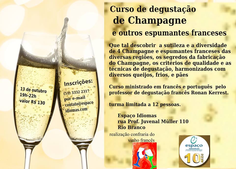 Curso de Degustação de Champagne